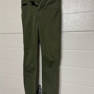 Olive Green Women's Jeans